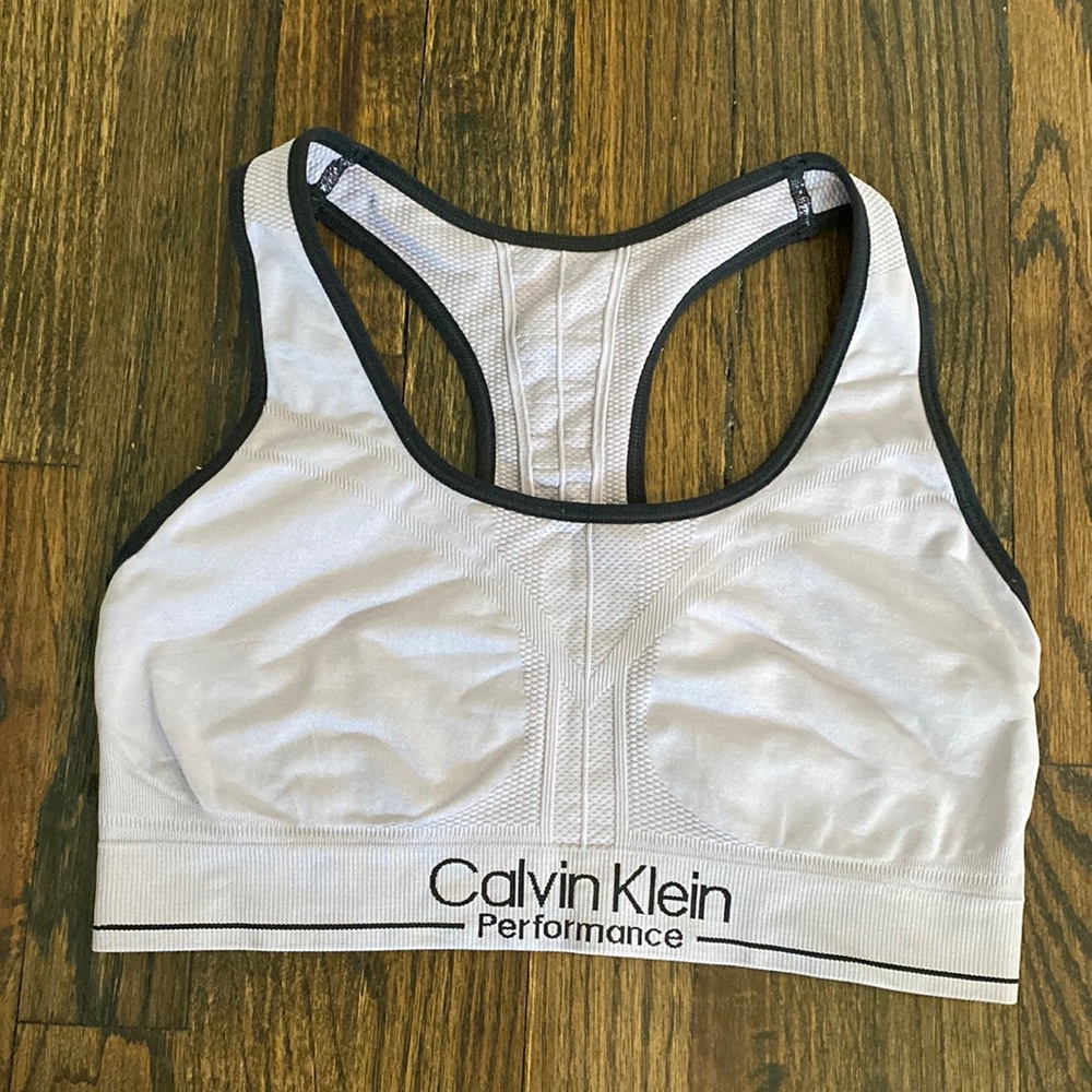 Calvin Klein sports bra, size M